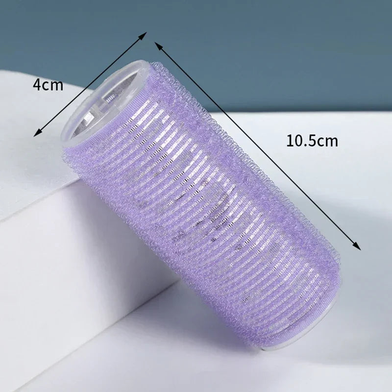 Self-Adhesive Hair Rollers for Curls | Heatless Lazy Hair Curling Tool