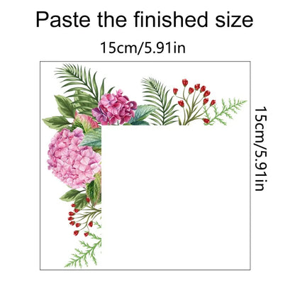 Flower Switch Sticker Decorative Wall Stickers | Waterproof Vinyl Wall Decor
