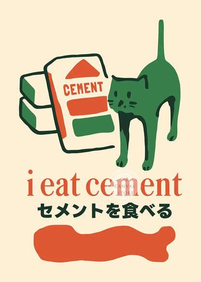 Affiches drôles de mèmes de chats, bande dessinée japonaise de chat, art de la culture des mèmes Internet, impression sur toile, décoration moderne de salon, chambre à coucher, cadeau