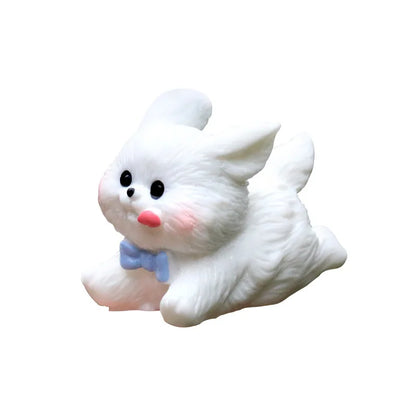 5-10pc Figurines Miniatures Cute Dog Micro Landscape Ornaments For Home Decorations Kawaii Puppy Car Desk Decor Room Accessories