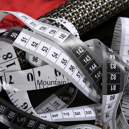Fiberglass Tape Measure 2m | Soft Sewing Ruler with Dual Scale