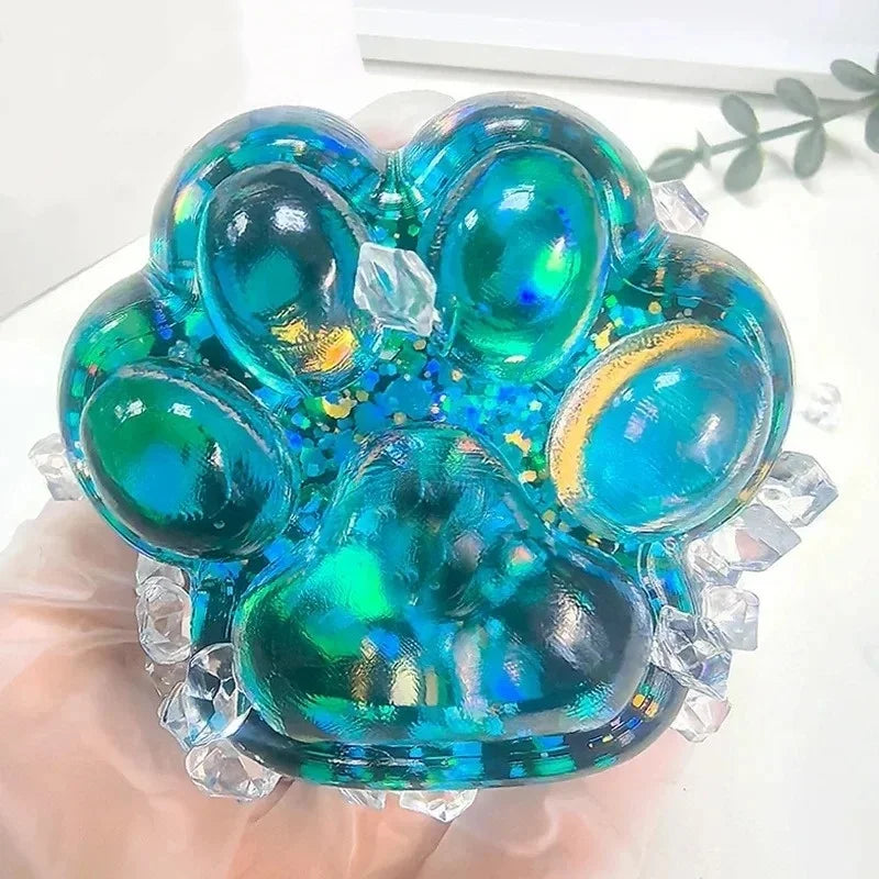 Taba Squishy Cat Paw Squeeze Toy | Kawaii Stress Relief Fidget Gift