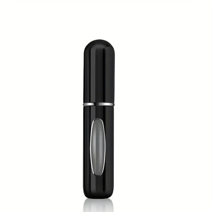 5ml Round-Head Perfume Refill Bottle | Bottom-Fillable Mini Press Spray