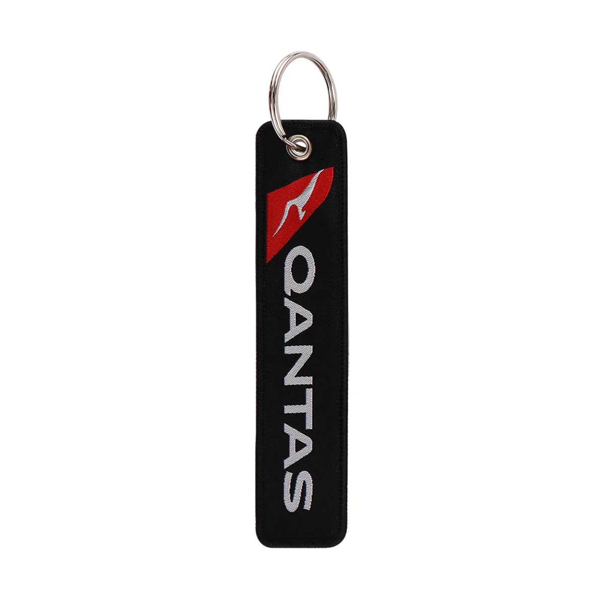 Aviation Sign Embroidery Key Fob | Motorcycle Keychain and Gift Accessory