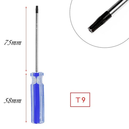 Torx Security Screwdriver Set T6 T8 T9 T10 | Xbox PS3 Repair Tool