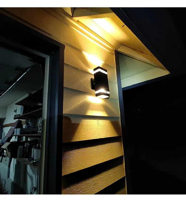 LED Outdoor Waterproof Wall Light | E27 Exterior Porch Stair Lamp Fixture