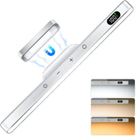 Rechargeable Dimmable Night Light with 3-Color LED Cabinet Lighting