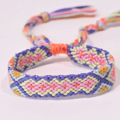 Rope Weave Bohemia Friendship Bracelet | Handmade Summer Beach Style Jewelry