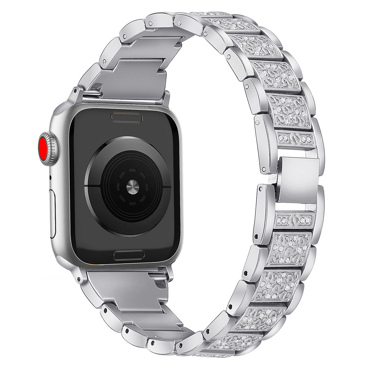 Dressy S-Block Metal Band for Apple Watch 38/40/41mm & 42/44/45mm