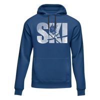 Ski Adult Fleece Hoodie