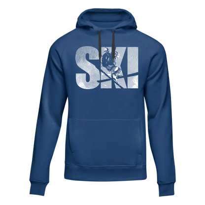Ski Adult Fleece Hoodie