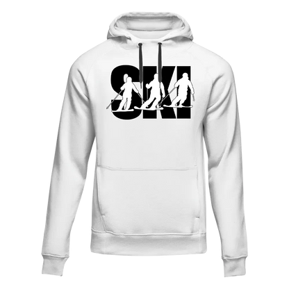 Ski Adult Fleece Hoodie