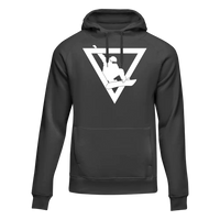 Snowboarder Geometry Adult Fleece Hoodie
