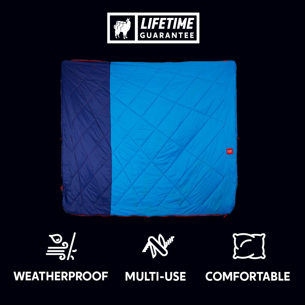 360° ThermaQuilt | 3-in-1 Hammock Underquilt, Sleeping Bag & Blanket