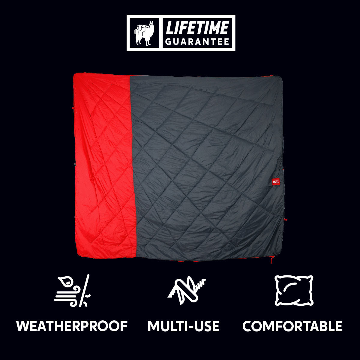 360° ThermaQuilt | 3-in-1 Hammock Underquilt, Sleeping Bag & Blanket