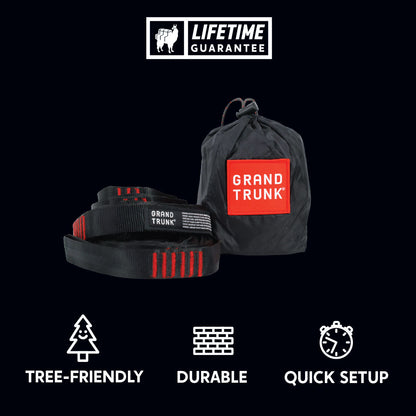 Trunk Straps | Hammock Suspension Straps with 36 Adjustment Points