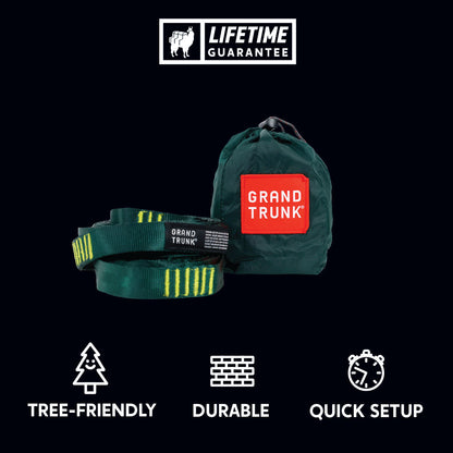 Trunk Straps | Hammock Suspension Straps with 36 Adjustment Points