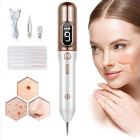 Stylo Plasma de Soin de la Peau Appareil de Beauté Réglable avec 9 Niveaux d'Intensité