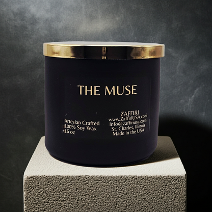 THE MUSE | 16oz Soy Wax Candle - Fragrance by ZAFFIRI