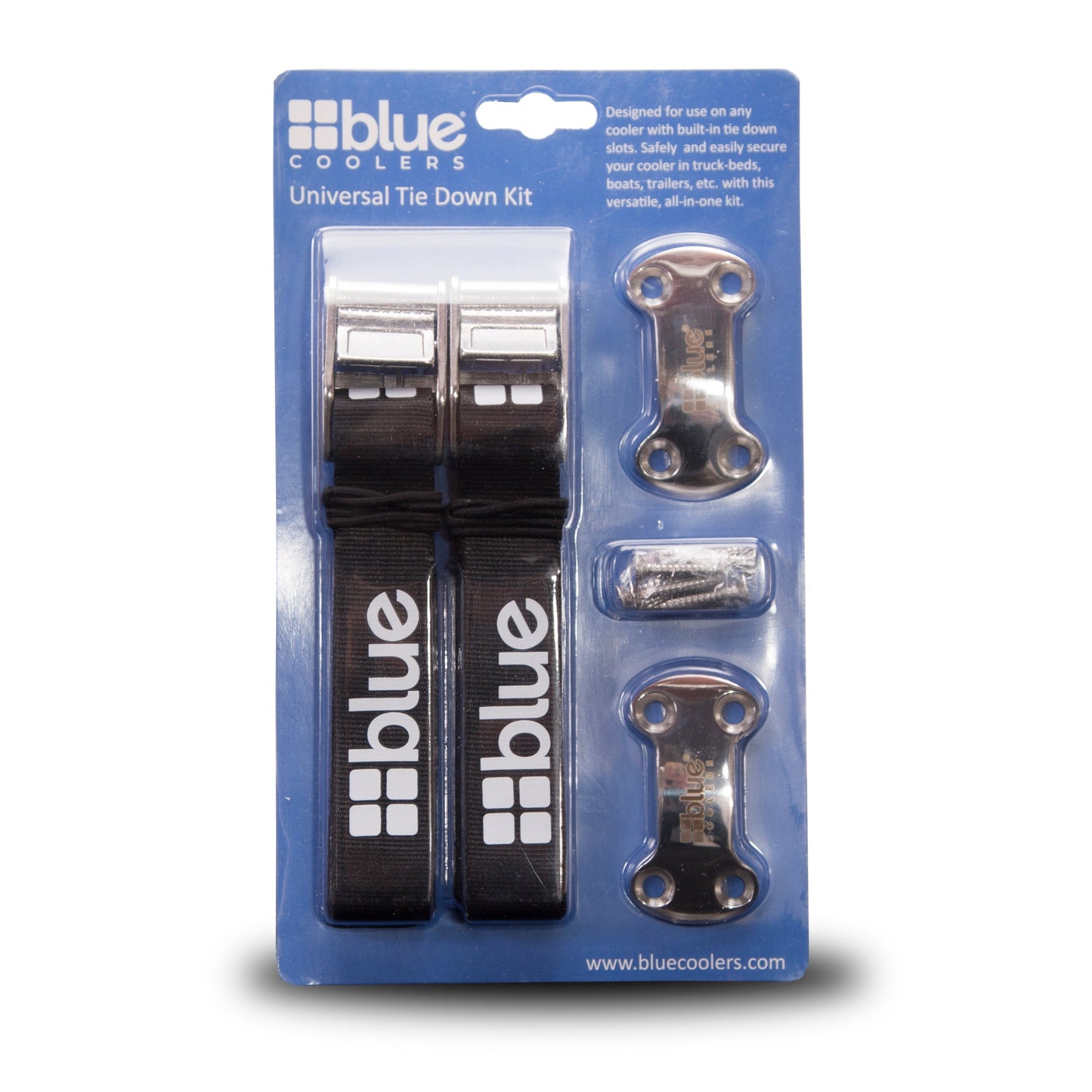 Accesorio - Kit universal de sujeción azul para neveras portátiles