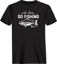 Eat Sleep Go Fishing Man T-Shirt