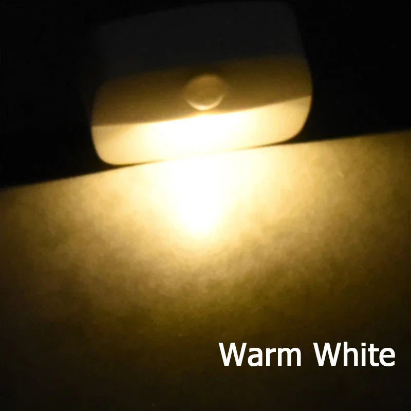 Smart Motion Sensor LED Night Light | EU Plug In 220V Wall Lamp for Hallway Kitchen Stair Bedroom