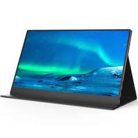14" Portable Monitor WUAWE 1080P USB-C HDMI External Second Screen PC Mac Phone