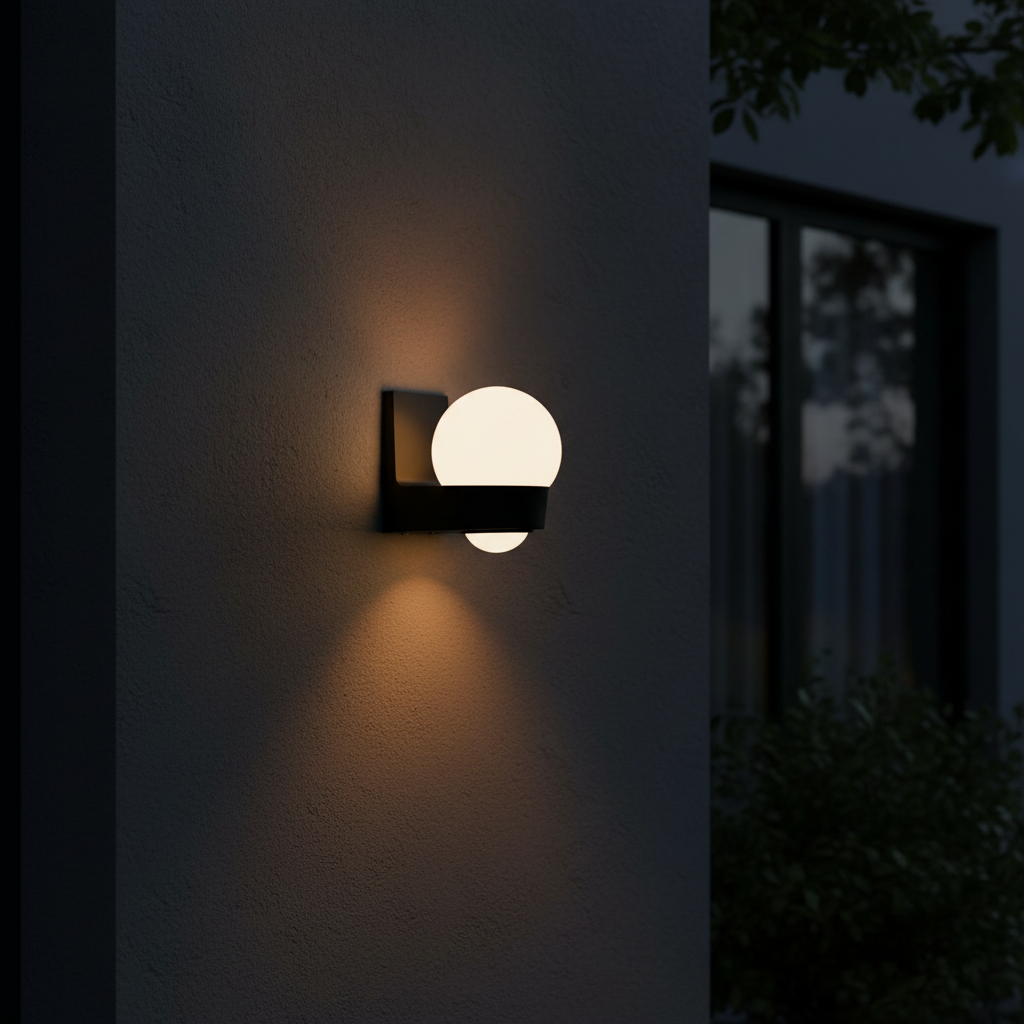 IP66 Waterproof LED Wall Light 8W Outdoor Indoor Lamp for Porch Balcony