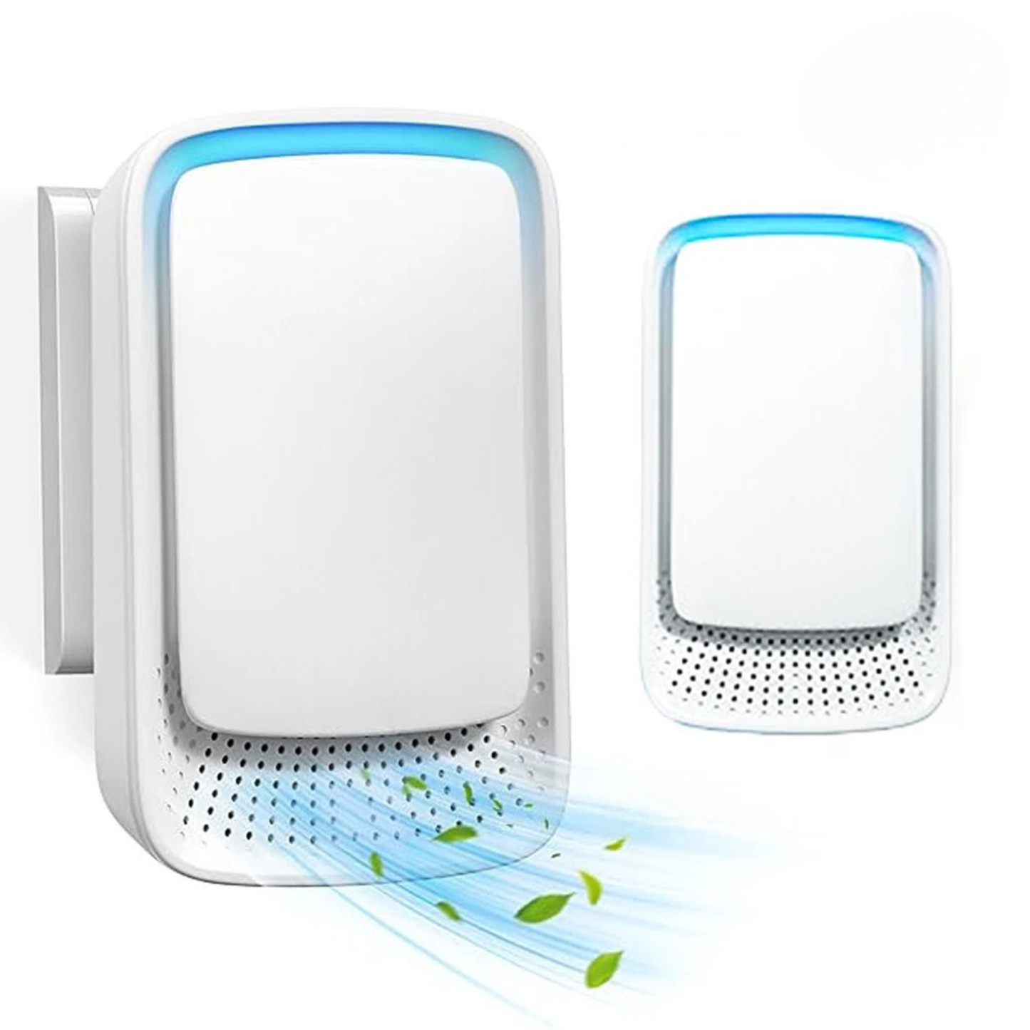 Purificateur d'air portable mini ioniseur négatif pour la maison le bureau les animaux la fumée les odeurs