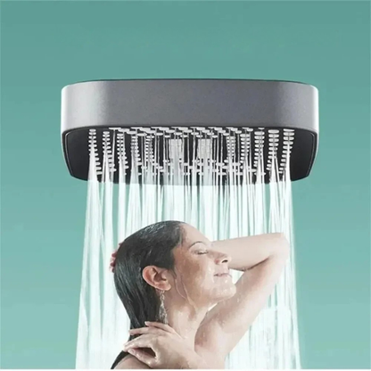 Adjustable Rainfall Shower Head 3 Mode High Pressure Water Saving Bathroom Mixer