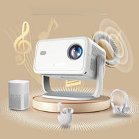 1080P 4K Projector 650ANSI Android 11 Auto Focus WiFi6 BT5.2 Portable Outdoor