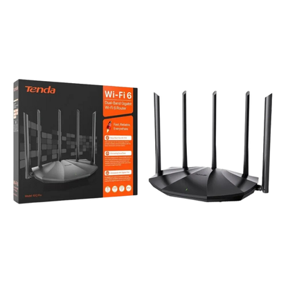 WiFi 6 AX1500 Dual Band Gigabit Router Signal Booster for Home Office
