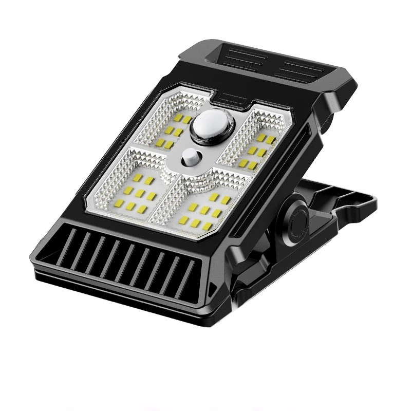 Solar Motion Sensor Garden Light | Outdoor Clip On LED Courtyard Lawn Lamp