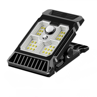 Solar Motion Sensor Garden Light | Outdoor Clip On LED Courtyard Lawn Lamp