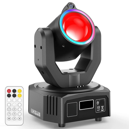 U'King 30W Mini Moving Head LED RGBW Spot Beam Stage Light DMX DJ Party Disco