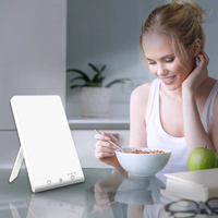 10000 Lux SAD Light Daylight Therapy Lamp Touch Dimmable UV-Free Happy Mood Light