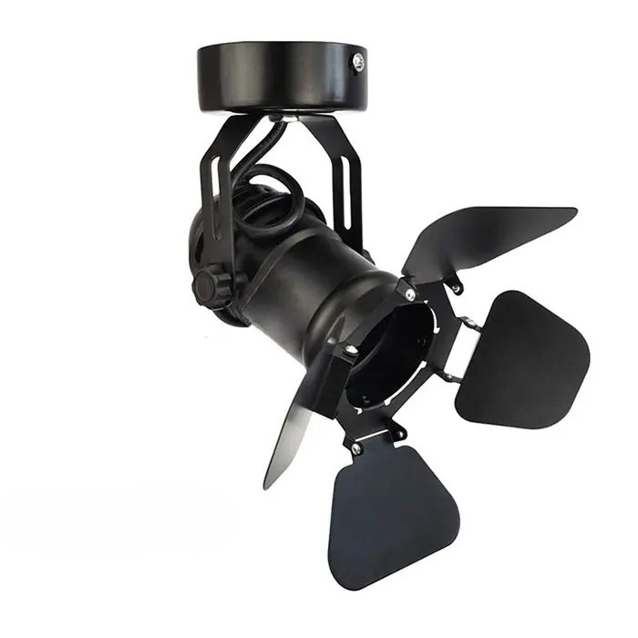 Industrial Vintage LED Ceiling Spotlight Barn Door Art Gallery Hallway Stage