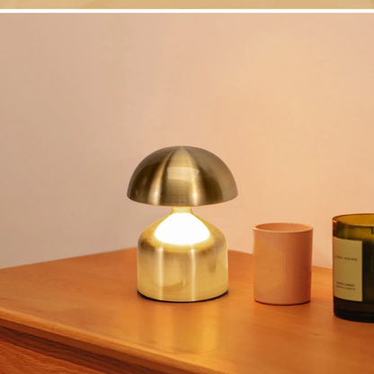 Touch LED Table Lamp USB Rechargeable 3 Color Dimming Bedside Night Light