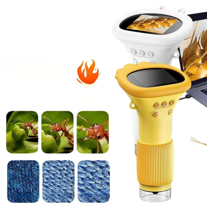 Kids Microscope 1000X Digital Magnifier with LED Camera Educational Toy