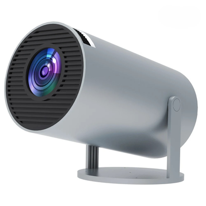 Projecteur portable 8K HD avec WiFi6 BT5.0 Android pour cinéma maison et extérieur