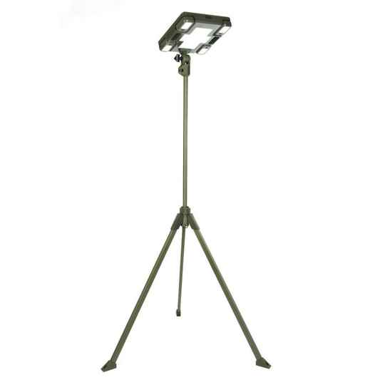 TRU De-LIGHT WHITENIGHT Multipurpose Solar/AC/DC Light – Garden & Camping with Tripod & Carry Bag