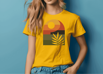 California Sunset T-Shirt – Boho Vintage Style Tee