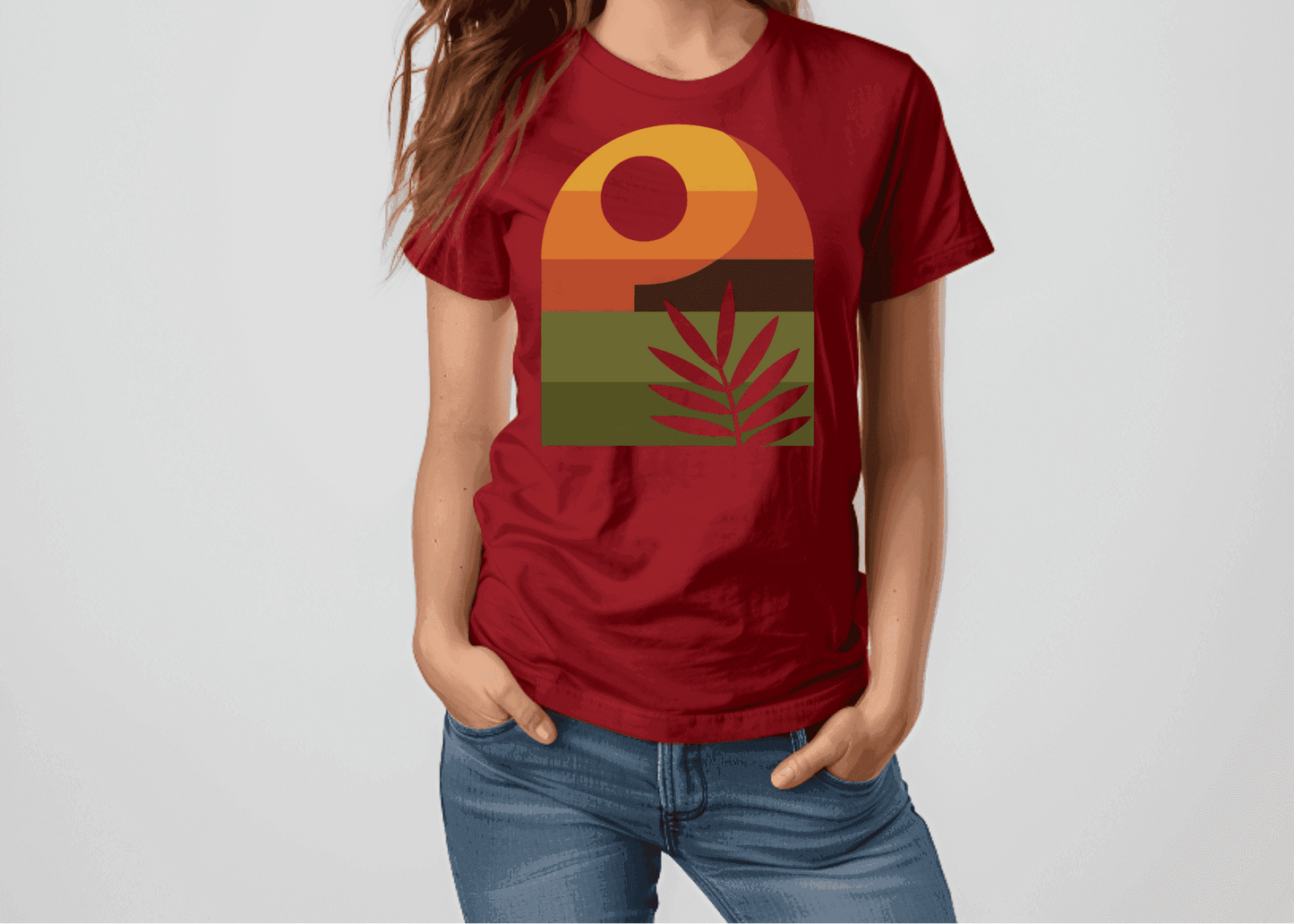 California Sunset T-Shirt – Boho Vintage Style Tee