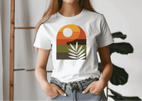 California Sunset T-Shirt – Boho Vintage Style Tee