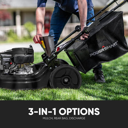 22" 170cc Gas Self-Propelled 3-in-1 Lawn Mower V8622S