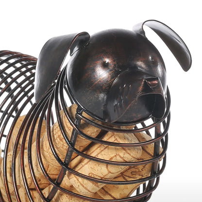 Dachshund Bottle Cork Storage