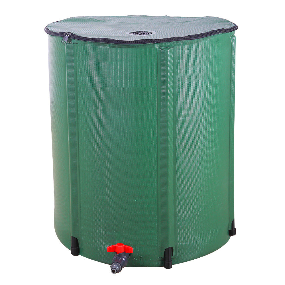 Collapsible Rain Barrel 50 200 Gallon Water Collection Tank Garden Watering