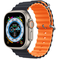 Bracelet en silicone pour Apple Watch 38/40/41mm et 42/44/45mm