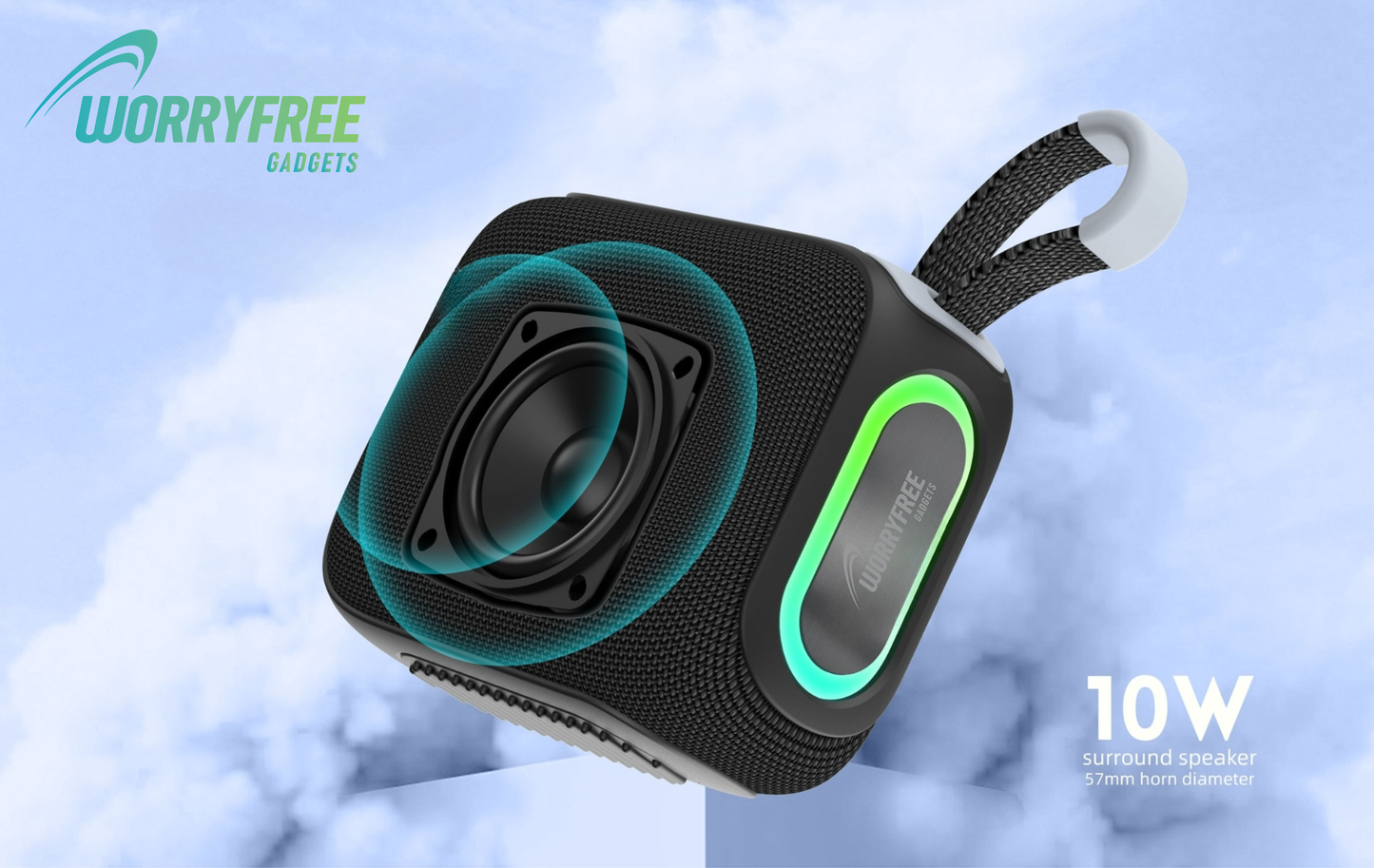 10W Mini Bluetooth Speaker IPX7 Waterproof