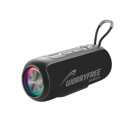 10W Wireless Portable Waterproof Bluetooth Speaker with RGB Lights- Assorted
